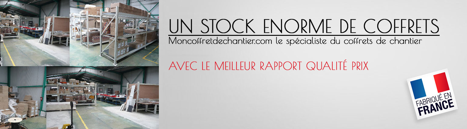 Stock énorme de coffrets